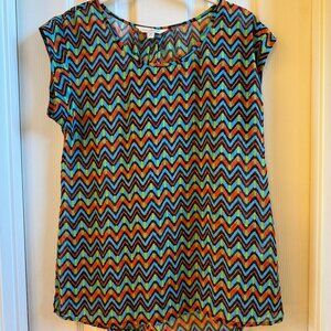 Charming Charlie short sleeve top women M